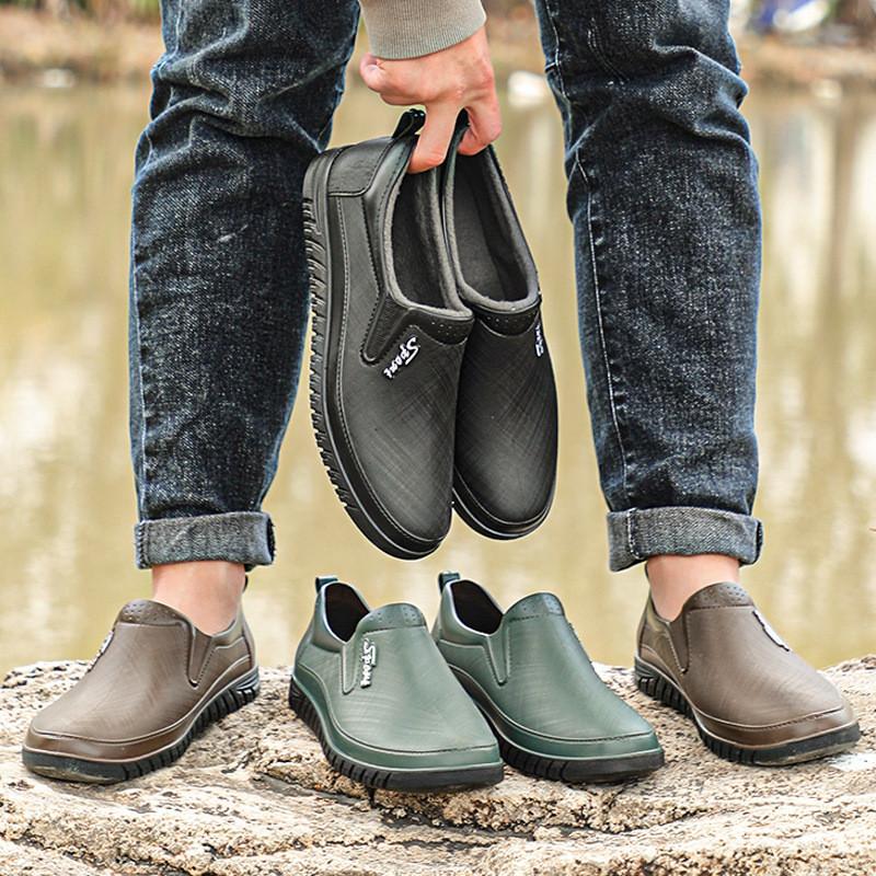 レインメンズ レインブーツ コック父の日 レインブーツ 梅雨対策 防水 滑り止め アウトドア ミドル丈 梅雨 レイングッズ雨靴 