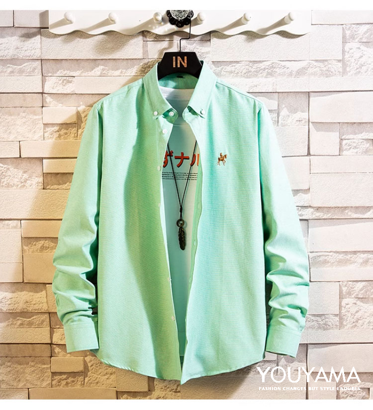 シャツ メンズ 長袖 シャツ トップス ジャケット オーバーシャツ オックスフォードシャツ メンズ シャツ 細身 送料無料 半袖 タイト 