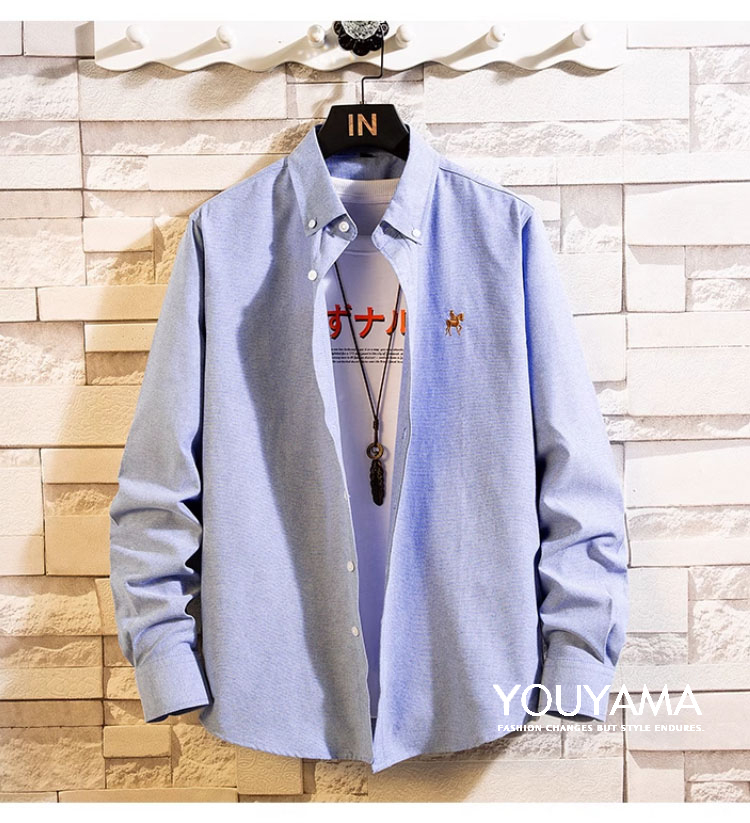 シャツ メンズ 長袖 シャツ トップス ジャケット オーバーシャツ オックスフォードシャツ メンズ シャツ 細身 送料無料 半袖 タイト 