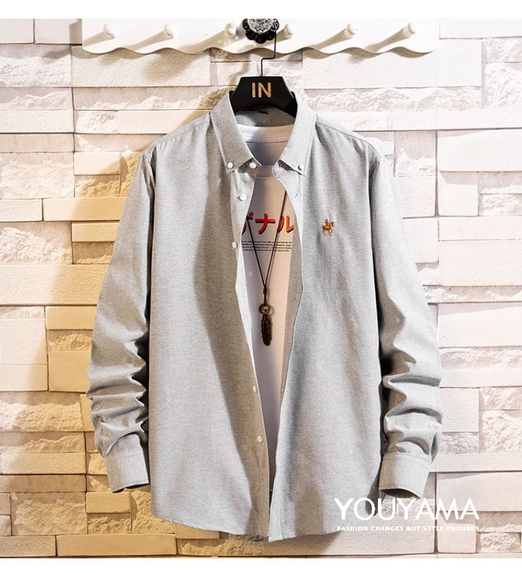 シャツ メンズ 長袖 シャツ トップス ジャケット オーバーシャツ オックスフォードシャツ メンズ シャツ 細身 送料無料 半袖 タイト 