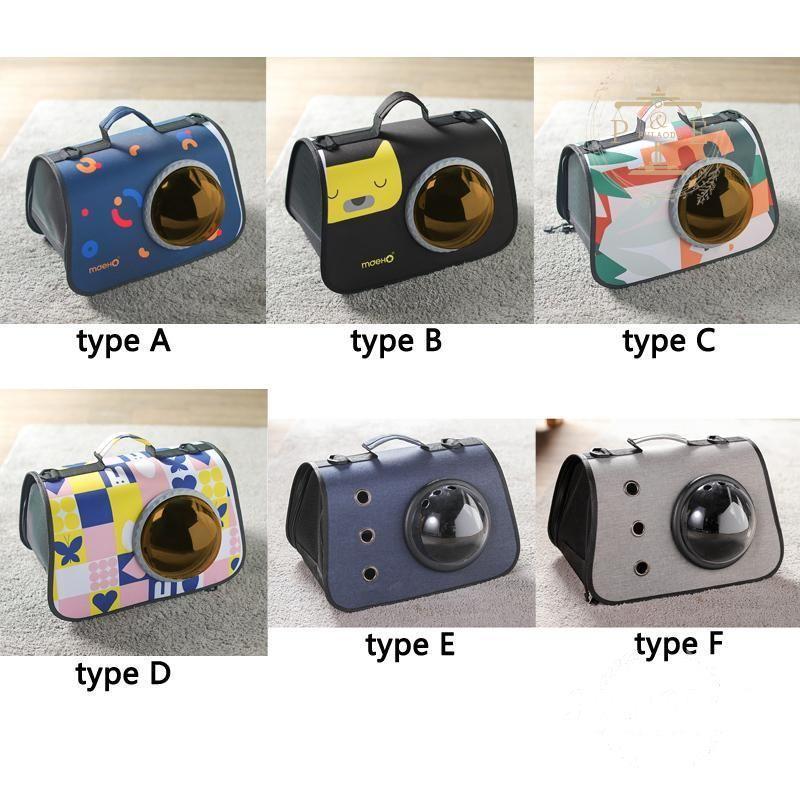 ペット用 折りたたみ 2WAY キャリーバッグ 小型犬 猫 ショルダーベルト付属 全6色 Mサイズ（約26CM×40CM×26CM）耐荷重約5KG 