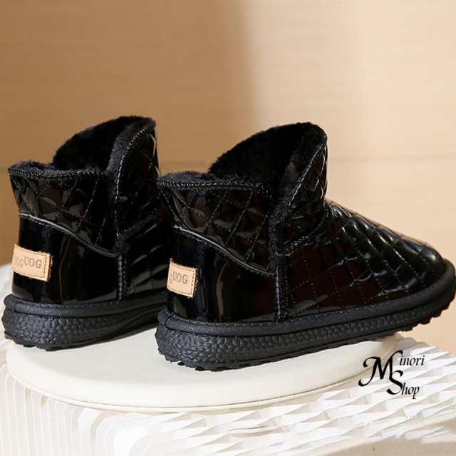 ムートンブーツ レディース ムートン内ボア スリッパ 歩きやすい 軽い 滑りにくい 靴 撥水防寒 雨 あったか 冬 ファー もこもこ 