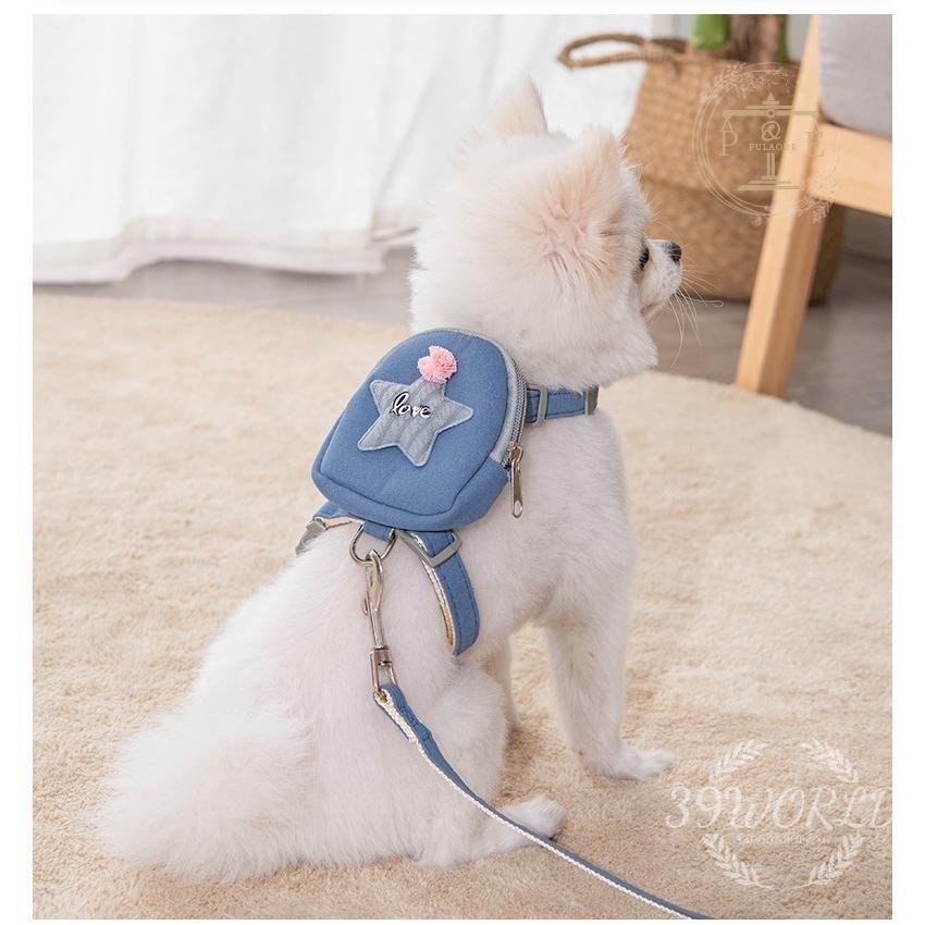 犬 猫 ハーネス 犬ハーネス 犬用ハーネス 犬のハーネス おしゃれ 子犬 小型犬 かわいい 犬ハーネスリードセット リボン 中型犬 脱げない リード 