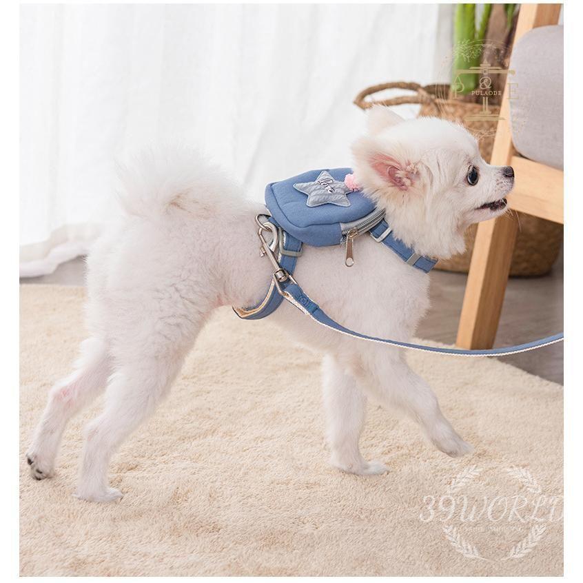 犬 猫 ハーネス 犬ハーネス 犬用ハーネス 犬のハーネス おしゃれ 子犬 小型犬 かわいい 犬ハーネスリードセット リボン 中型犬 脱げない リード 