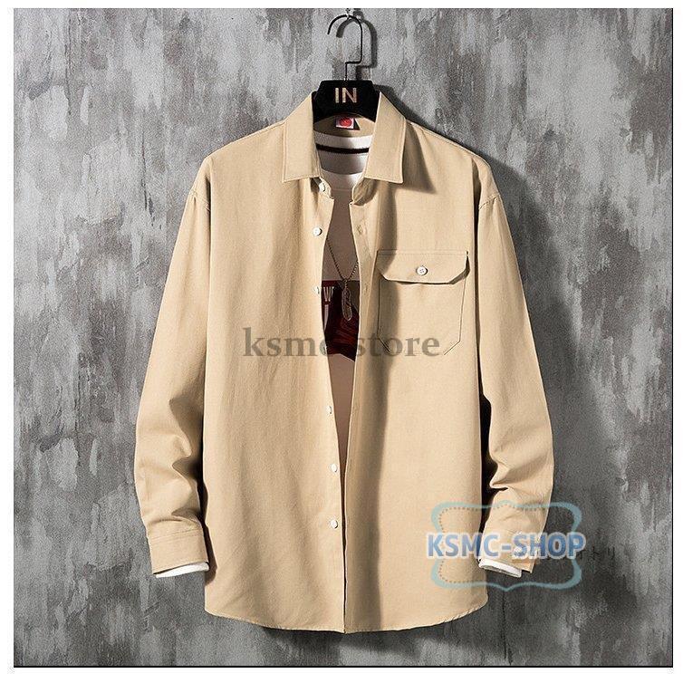 長袖シャツ メンズ 白シャツ シャツ カジュアルシャツ トップス メンズファッション メンズシャツ 