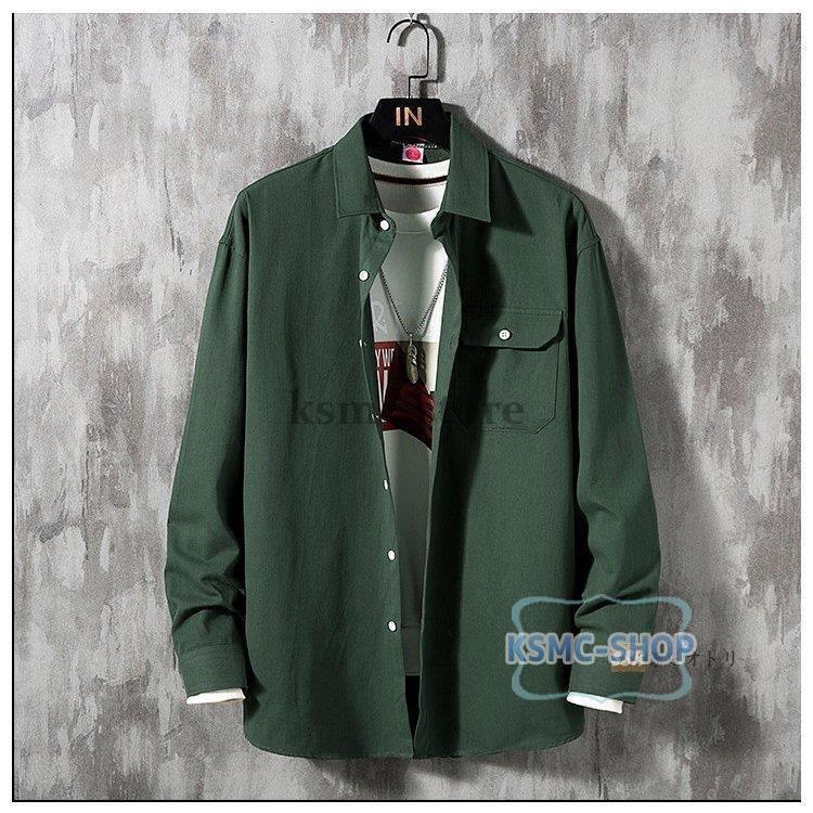 長袖シャツ メンズ 白シャツ シャツ カジュアルシャツ トップス メンズファッション メンズシャツ 