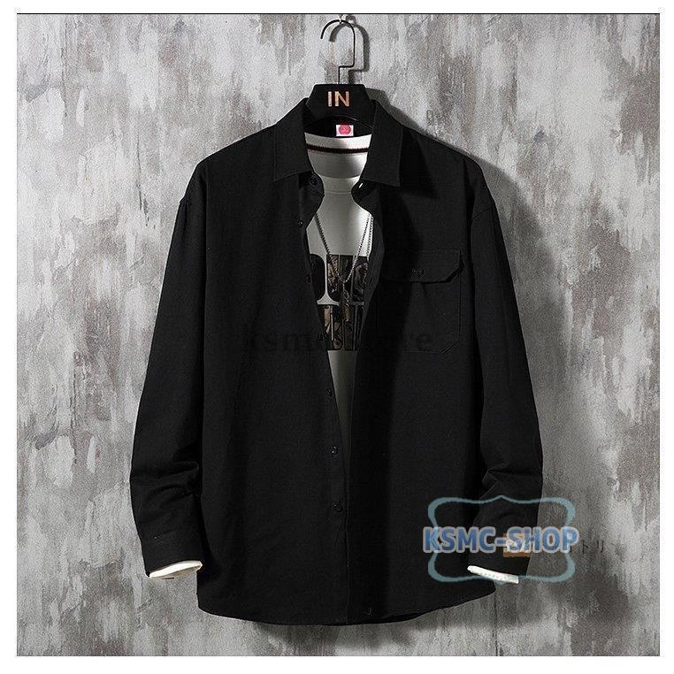 長袖シャツ メンズ 白シャツ シャツ カジュアルシャツ トップス メンズファッション メンズシャツ 