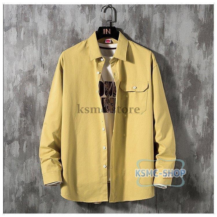 長袖シャツ メンズ 白シャツ シャツ カジュアルシャツ トップス メンズファッション メンズシャツ 