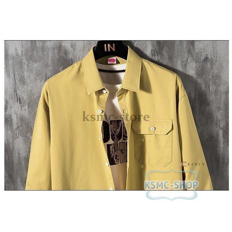 長袖シャツ メンズ 白シャツ シャツ カジュアルシャツ トップス メンズファッション メンズシャツ 