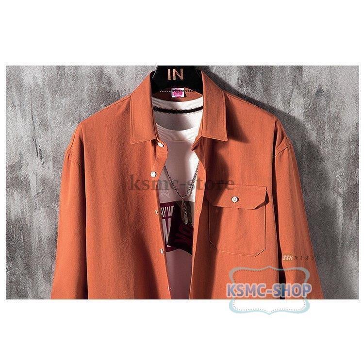 長袖シャツ メンズ 白シャツ シャツ カジュアルシャツ トップス メンズファッション メンズシャツ 