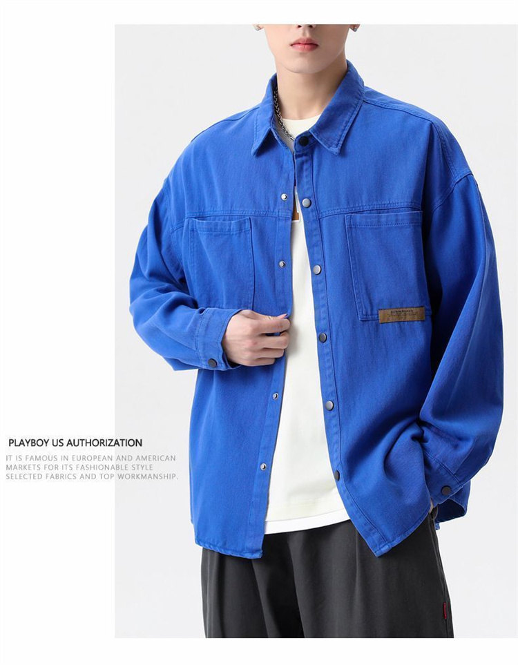 シャツ 長袖 メンズ トップス おしゃれ 前開きシャツ カジュアルシャツ お兄系 夏服 B系 おしゃれ カーゴシャツ 大きいサイズ 長袖シャツ ミリタリーシャツ 