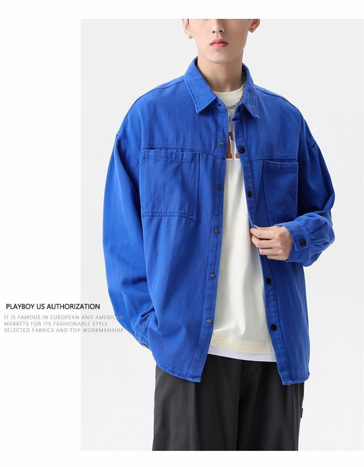 シャツ 長袖 メンズ トップス おしゃれ 前開きシャツ カジュアルシャツ お兄系 夏服 B系 おしゃれ カーゴシャツ 大きいサイズ 長袖シャツ ミリタリーシャツ 