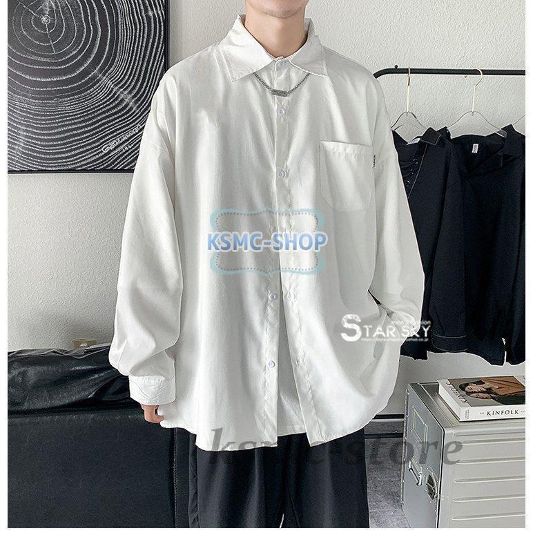 カジュアルシャツ 長袖シャツ メンズシャツ 無地 トップス ゆったり アウトドア 通勤 ボタンシャツ ファッション お兄系 お洒落 開襟シャツ 