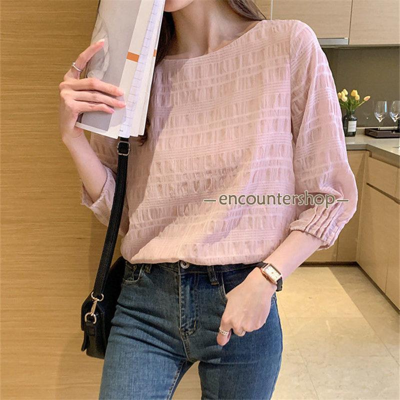 ブラウス レディース 長袖 春秋 長袖シャツ 七分袖丈 デート シンプル ビジネス トップス 体型カバー 通勤 フォーマル 入学式 OL おしゃれ 