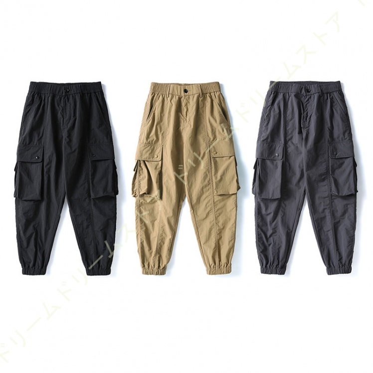 ジョガーパンツメンズ 原宿風 ゆったり 黒パンツ サルエルパンツ パンク ズボン テーパードパンツ カジュアル カーゴパンツ ストリート系 おしゃれ ダンス 