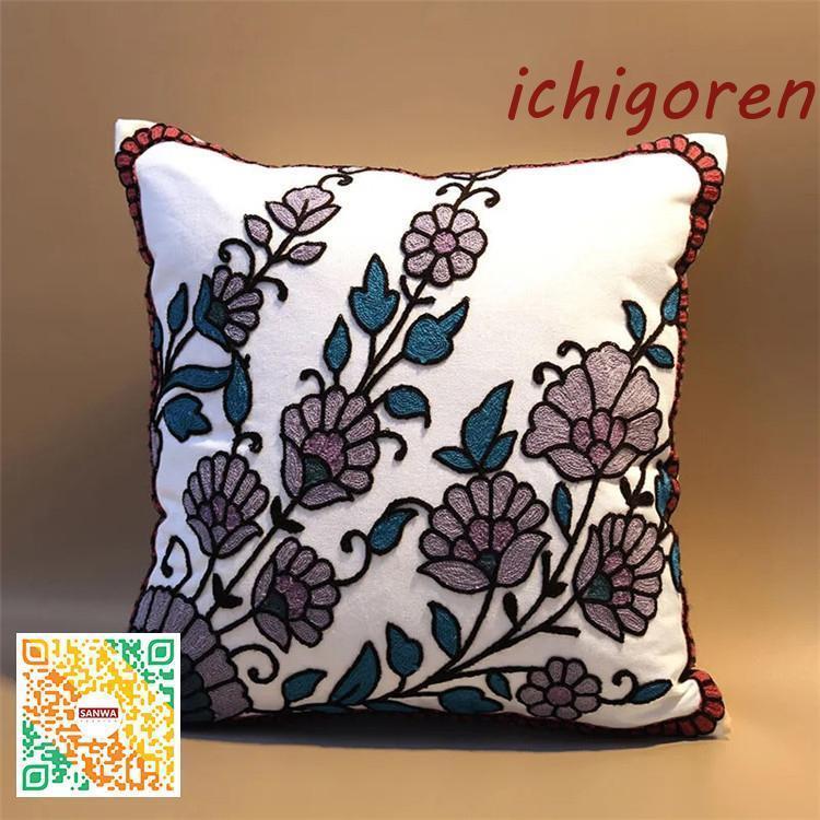 2点セット クッションカバー おしゃれ 座布団カバー 背当てカバー リビング リゾートクッションカバー インテリア雑貨 装飾枕 新築祝い 新生活 