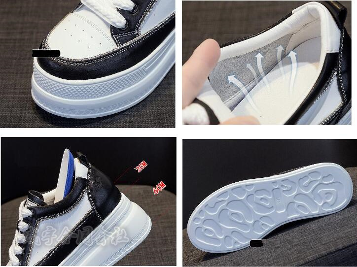 ランニングレディース 厚底スニーカー 美脚 軽量 歩きやすい ローカットスニーカー 通学靴 黒 厚底靴 可愛い 8CM 白 身長UP カジュアル 通勤 