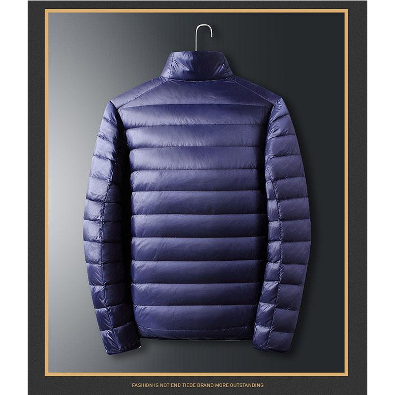 ライトダウン ダウンジャケット メンズ おしゃれダウンコート アウター 防寒 防風 羽毛フェザー冬上着インナーダウン 軽量 ジャケットカジュアル ウルトラ 