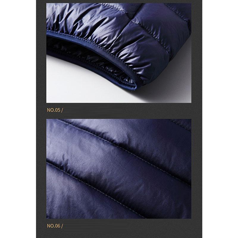 ライトダウン ダウンジャケット メンズ おしゃれダウンコート アウター 防寒 防風 羽毛フェザー冬上着インナーダウン 軽量 ジャケットカジュアル ウルトラ 