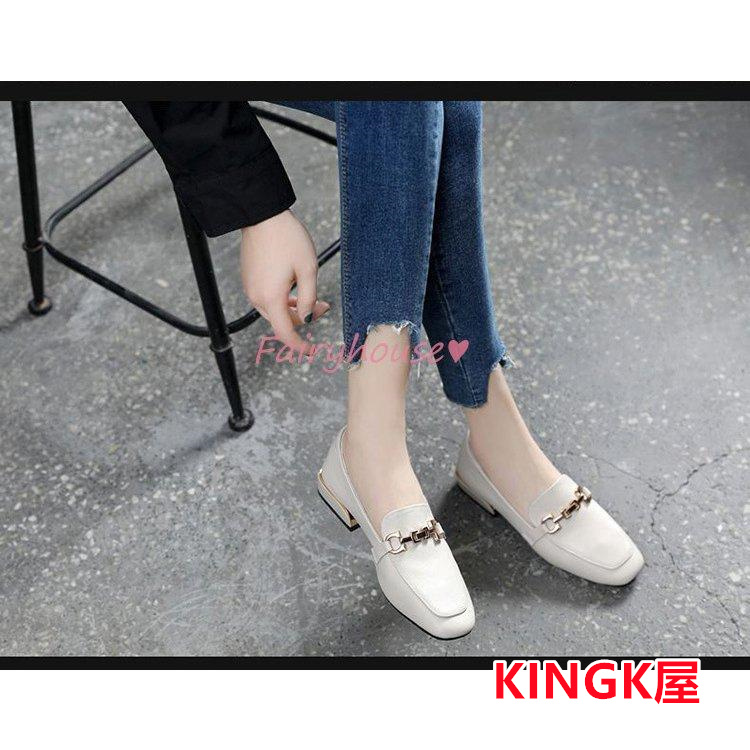 パンプス 春靴 レディース レザーローファー オックスフォードパンプス ローヒール 歩きやすい カジュアル 通勤通学 フラット 革靴 黒 