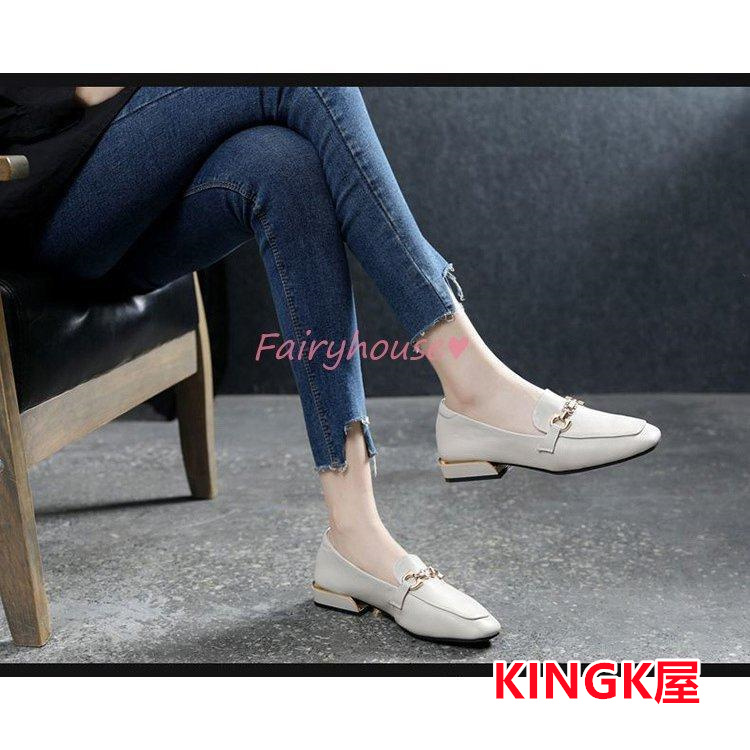 パンプス 春靴 レディース レザーローファー オックスフォードパンプス ローヒール 歩きやすい カジュアル 通勤通学 フラット 革靴 黒 