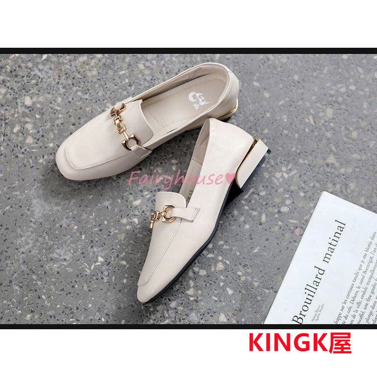 パンプス 春靴 レディース レザーローファー オックスフォードパンプス ローヒール 歩きやすい カジュアル 通勤通学 フラット 革靴 黒 