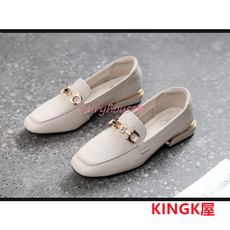 パンプス 春靴 レディース レザーローファー オックスフォードパンプス ローヒール 歩きやすい カジュアル 通勤通学 フラット 革靴 黒 