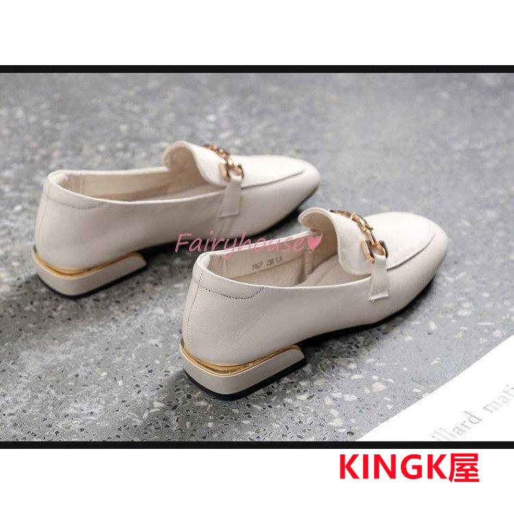 パンプス 春靴 レディース レザーローファー オックスフォードパンプス ローヒール 歩きやすい カジュアル 通勤通学 フラット 革靴 黒 