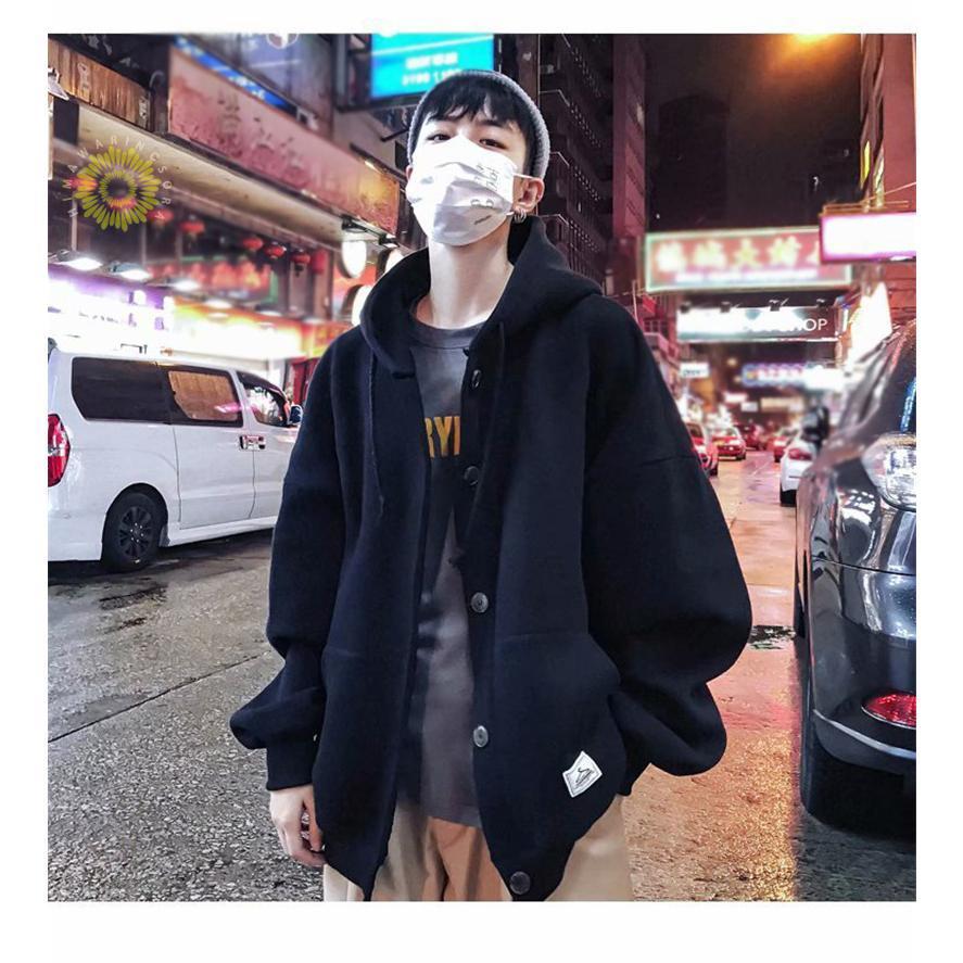 メンズ 長袖 フード付き 運動 裏起毛 ジップアップ ジャケット 春秋冬 マウンテン秋服 ビッグシルエット カーディガン 