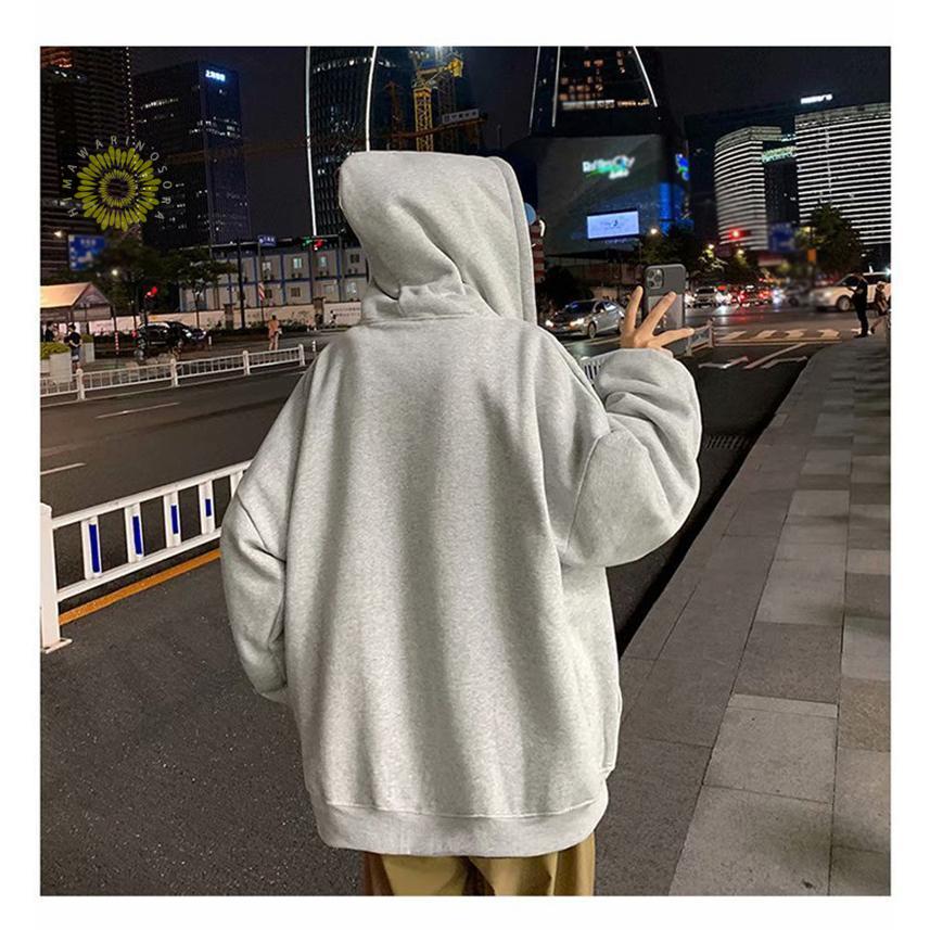 メンズ 長袖 フード付き 運動 裏起毛 ジップアップ ジャケット 春秋冬 マウンテン秋服 ビッグシルエット カーディガン 