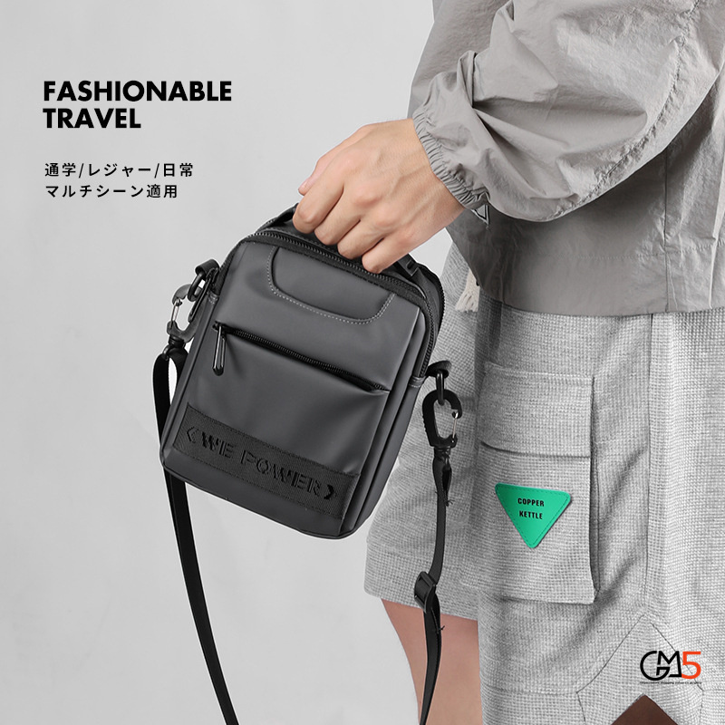 ショルダーバッグ メンズ 斜めがけ 肩掛け 手持ち ウエスト掛け 軽量 ハンドバッグ 通学 スポーツバッグ 3WAYバッグ ミニショルダー 