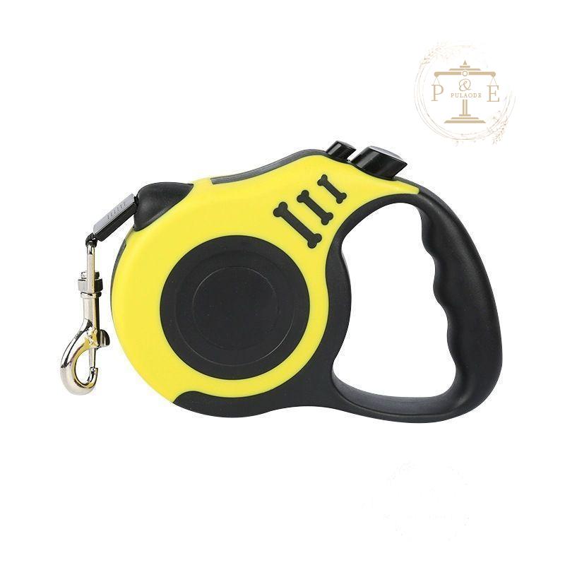犬用リード ドッグリード ペットリード 伸縮リード 巻き取り式 ペット用品 小型犬 小型犬用 選べる5色 5M 3M 自動巻き取り式 フレキシリード 中型犬 