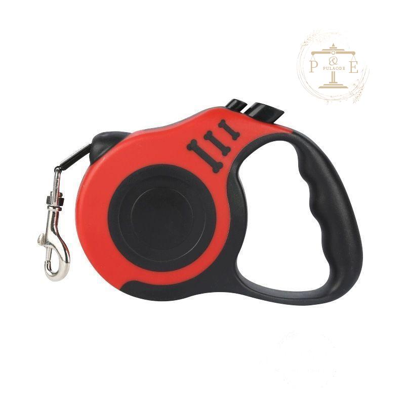 犬用リード ドッグリード ペットリード 伸縮リード 巻き取り式 ペット用品 小型犬 小型犬用 選べる5色 5M 3M 自動巻き取り式 フレキシリード 中型犬 