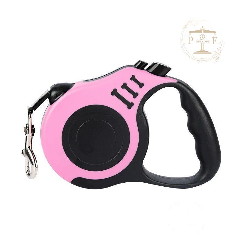 犬用リード ドッグリード ペットリード 伸縮リード 巻き取り式 ペット用品 小型犬 小型犬用 選べる5色 5M 3M 自動巻き取り式 フレキシリード 中型犬 