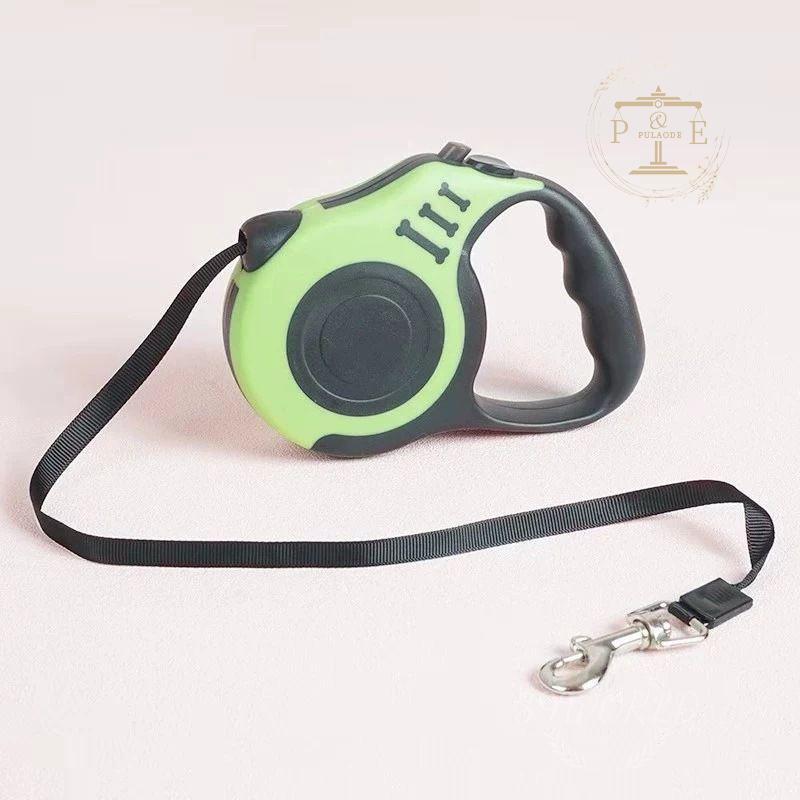 犬用リード ドッグリード ペットリード 伸縮リード 巻き取り式 ペット用品 小型犬 小型犬用 選べる5色 5M 3M 自動巻き取り式 フレキシリード 中型犬 