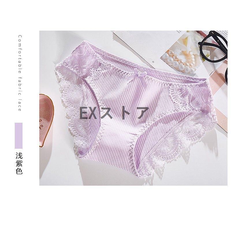 ジュニア レディースショーツ 下着 子供ショーツ まとめ買い セット コットン ショーツのみ リブ リボン 