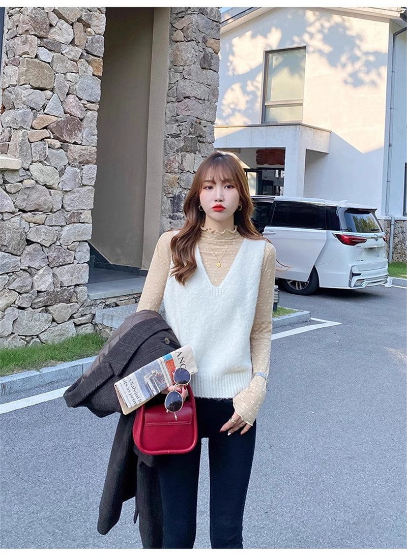 Tシャツ レディース 長袖 カットソー シースルー インナー 可愛い シアートップス ハイネック 重ね着 無地 日常 通勤 普段着 女性用 