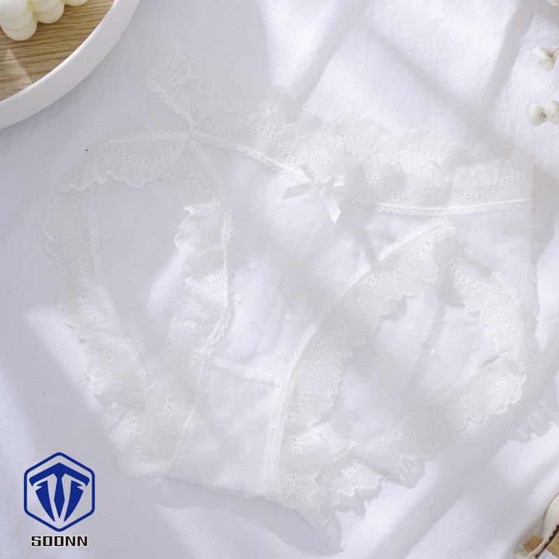 スタンダードショーツ ノーマル 総レース シースルー レディース 婦人 ドット柄 レース リボン パンツ フ シアー 透け感 下着 インナー メッシュ 