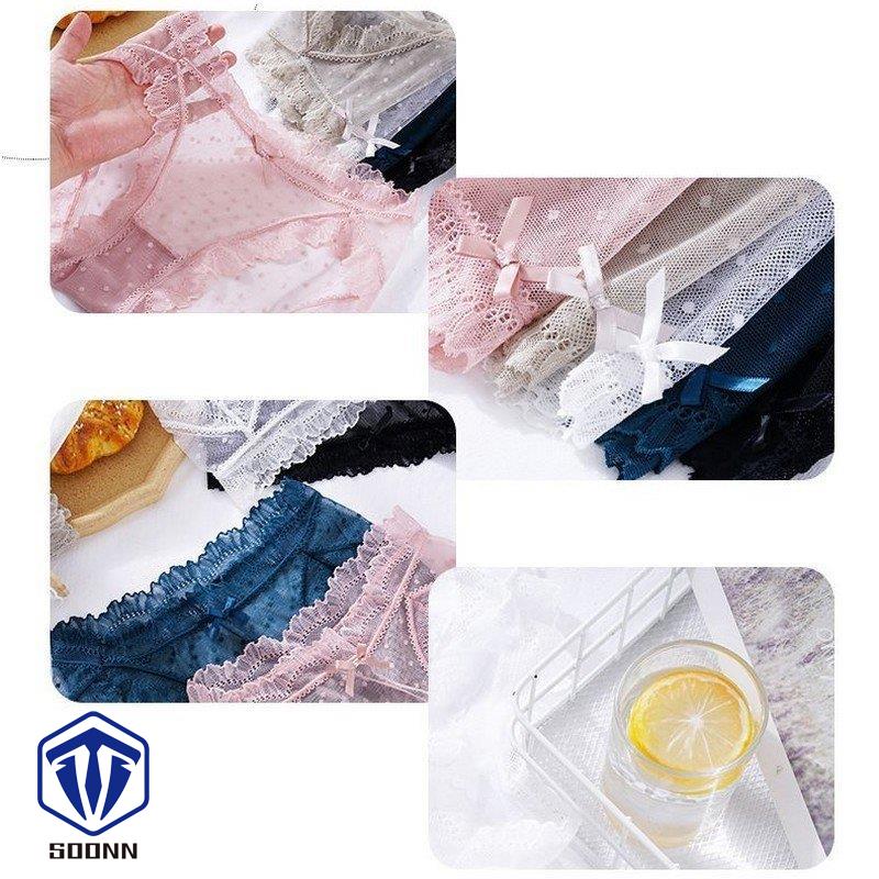 スタンダードショーツ ノーマル 総レース シースルー レディース 婦人 ドット柄 レース リボン パンツ フ シアー 透け感 下着 インナー メッシュ 