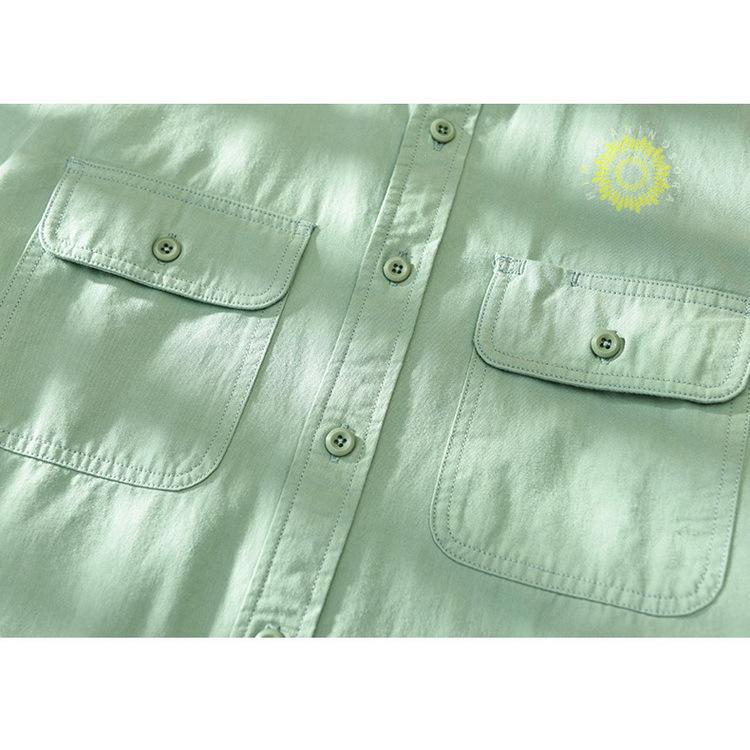 シャツ カジュアルシャツ ワークシャツ トップス 綿 長袖 春 ミリタリーファッション メンズ 冬 秋 