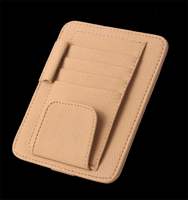 メガネホルダー 車 カードホルダー サングラスホルダー 車載 車用 ホルダー サンバイザー サングホルダー メガネクリップ 収納 メガネ 