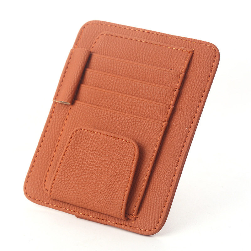 メガネホルダー 車 カードホルダー サングラスホルダー 車載 車用 ホルダー サンバイザー サングホルダー メガネクリップ 収納 メガネ 