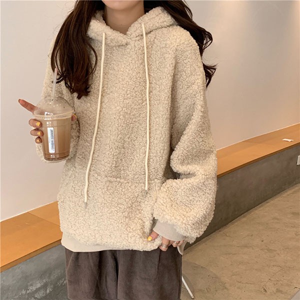 もこもこ クマ耳 熊耳 大きいサイズ クマみみ かわいい フード付き レディース ジャケット トップス 体型カバー ゆったり 