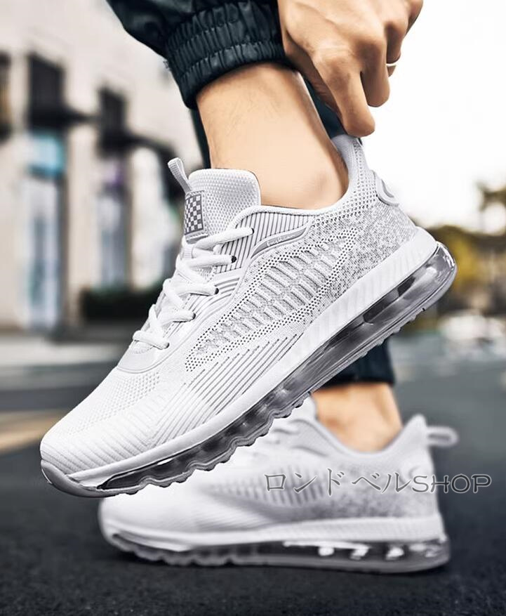 ランニングメンズ スニーカー 運動靴 通気性 軽量 スポーツ6 防滑ソール 8CM メンズファッション 四季兼用 衝撃吸収 身長UP クッション 