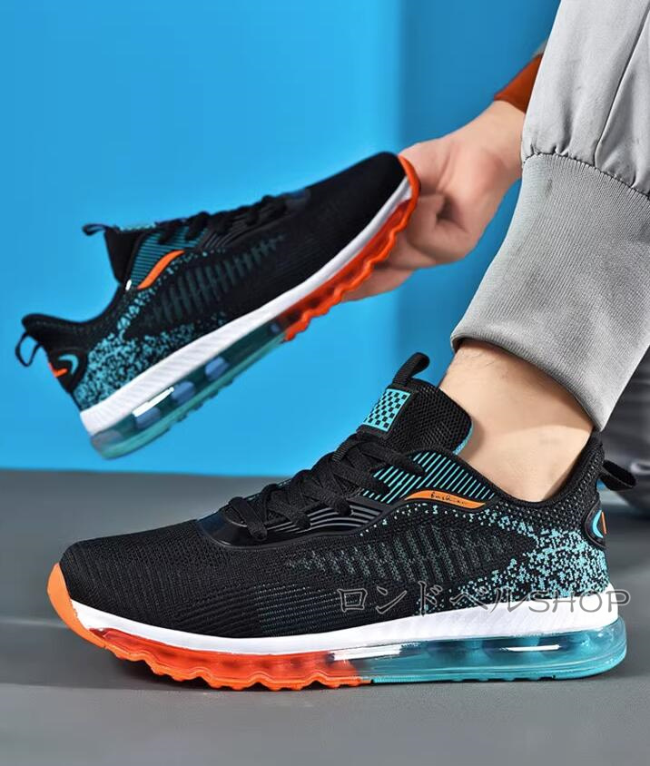 ランニングメンズ スニーカー 運動靴 通気性 軽量 スポーツ6 防滑ソール 8CM メンズファッション 四季兼用 衝撃吸収 身長UP クッション 