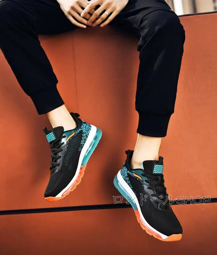 ランニングメンズ スニーカー 運動靴 通気性 軽量 スポーツ6 防滑ソール 8CM メンズファッション 四季兼用 衝撃吸収 身長UP クッション 