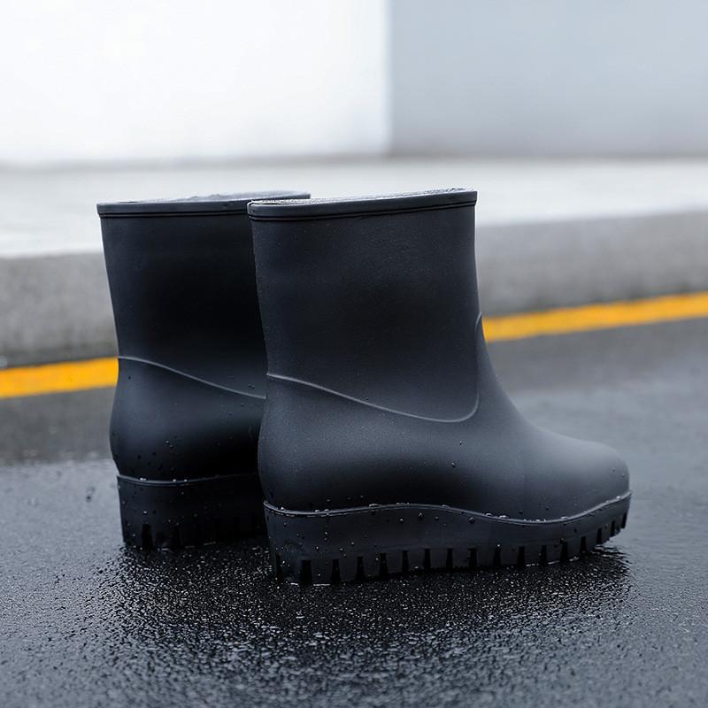 レインブーツ レインレディース ミドル丈 母の日 ショートブーツ 完全防水 梅雨 雨靴 長靴 雨の日 かわいい 靴 通学 通勤 滑らない 