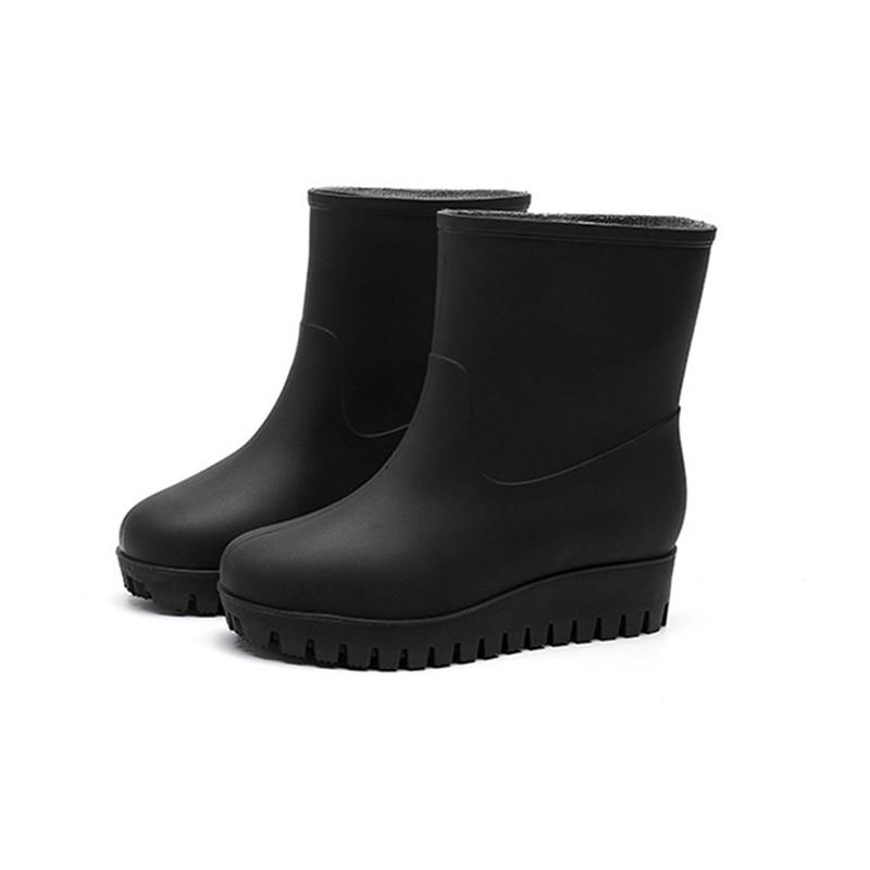 レインブーツ レインレディース ミドル丈 母の日 ショートブーツ 完全防水 梅雨 雨靴 長靴 雨の日 かわいい 靴 通学 通勤 滑らない 