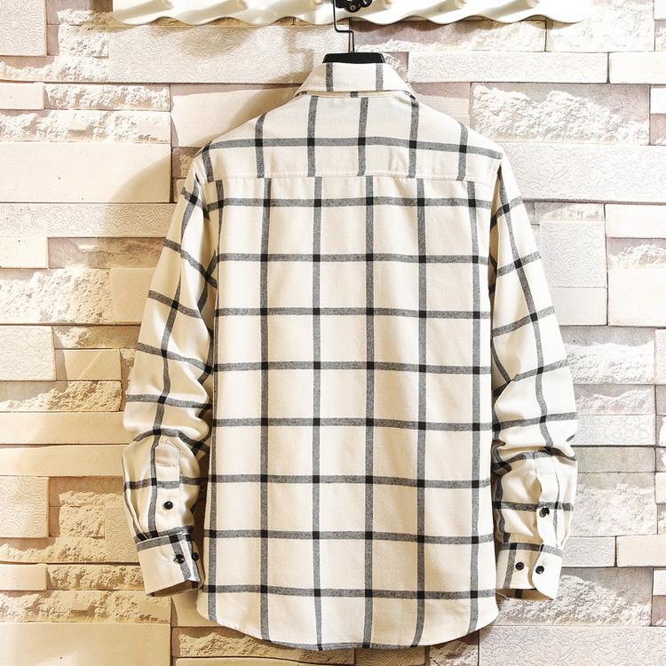 シャツ メンズ チェック柄 ネルシャツ トップス カジュアルシャツ 秋 長袖 きれいめ 春 
