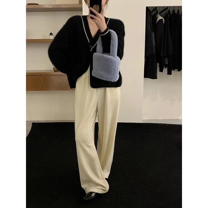 超。 上品 レディース ニット Vネック カーディガン 秋 伸縮性 超目玉 洗える 羽織 春 おしゃれ ゆったり ゆる 長袖 冬 カジュアル セーター 